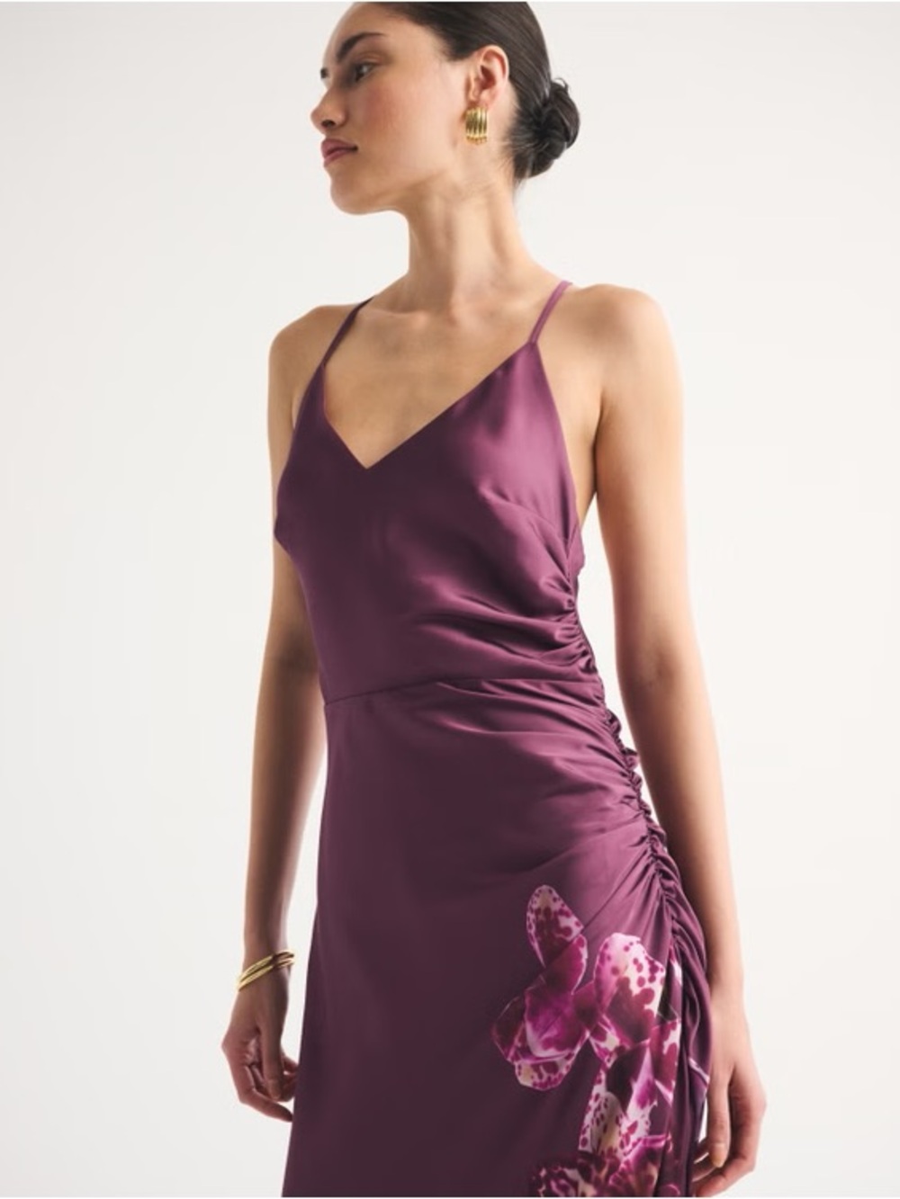 Abercrombie & Fitch Open-Back Hardware Maxi Dress - Picture 4 of 6